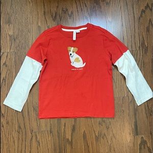 Janie and Jack boys long sleeve shirt size 5